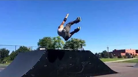 Aggressive inline skate video