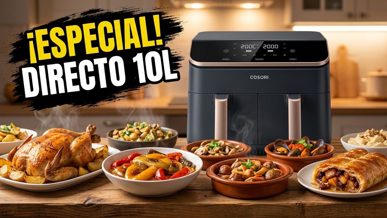 🔴 RECETAS FÁCILES CON AIRFRYER 🍎🍗 | POSTRES, TAPAS Y COMIDA CASERA