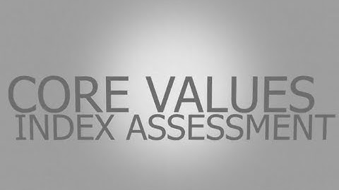Core Values Assessment - eRep.com