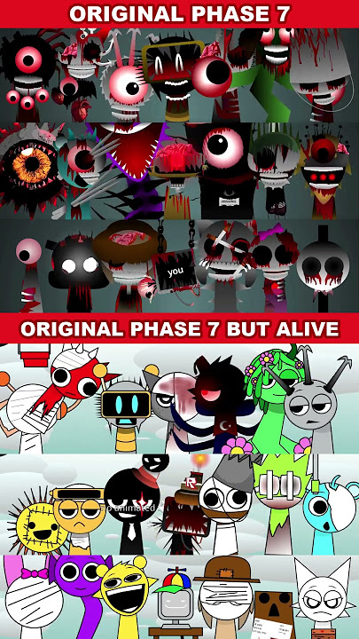 Original Phase 7 VS Original Phase 7 But Alive *Mix Version* #sprunki