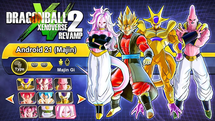 DRAGON BALL XENOVERSE 2- 1000+ characters ultimate Mod Pack