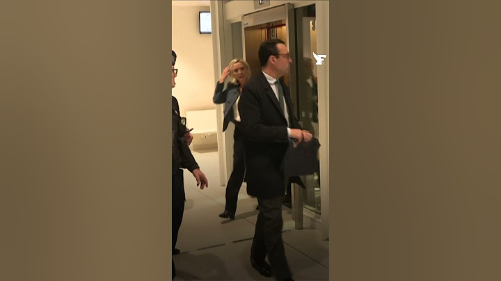 Procès du RN: Marine Le Pen claque la porte du tribunal
