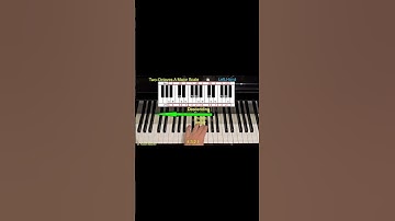 Two-Octaves A Major Scale  #piano #pianotutorial #tutorial #pianolessons #music #pianomusic