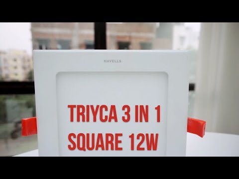 Sponsored: Havell's Triyca 3-in-1 Square 12W