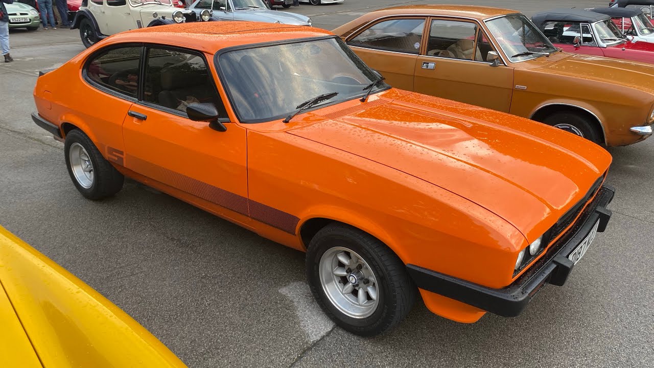 1986 Ford Capri MK3 3.0 S (D187 MOJ) Humber Bridge Classic Car Night 25 ...