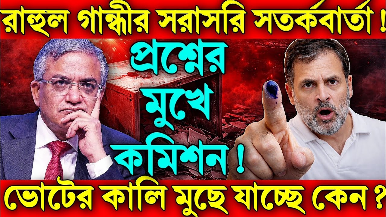 নির্বাচন কমিশনের কালি উধাও—কেন মুছে যাচ্ছে ভোটের চিহ্ন | বড় সংকেত কি?