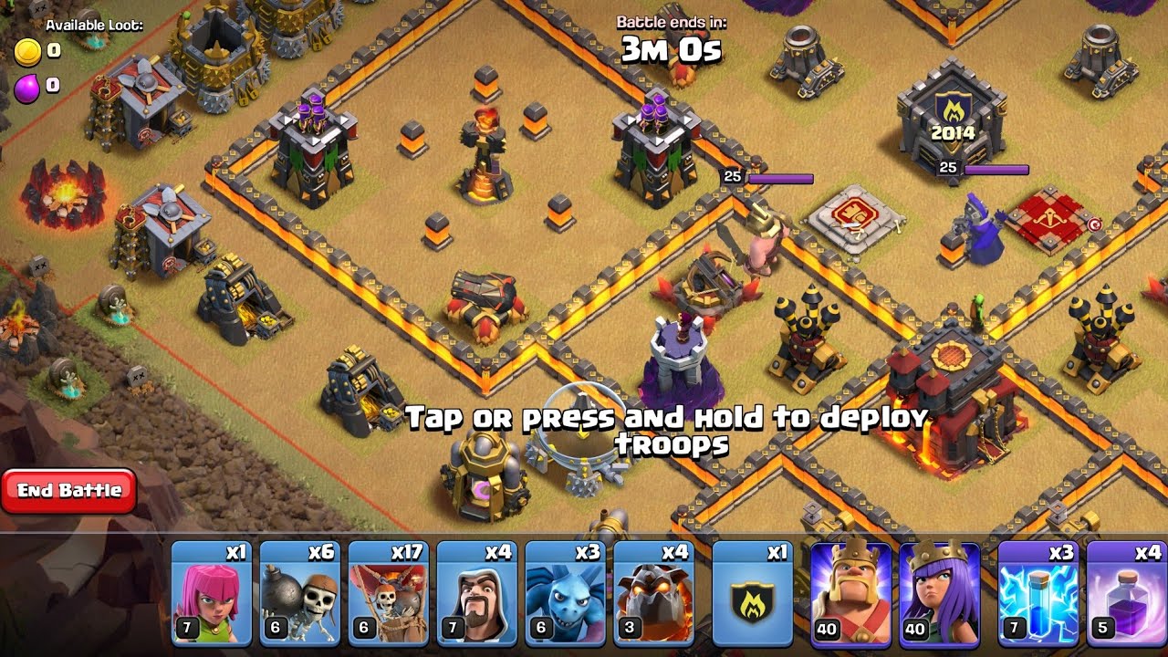 How to Complete 2014 Challenge Event in Clash of Clans