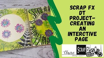 Scrap FX DT Project- Dancing Daisies