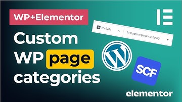 How to Create Custom Page Categories in Wordpress and Elementor | Custom Taxonomies with ACF (SCF)