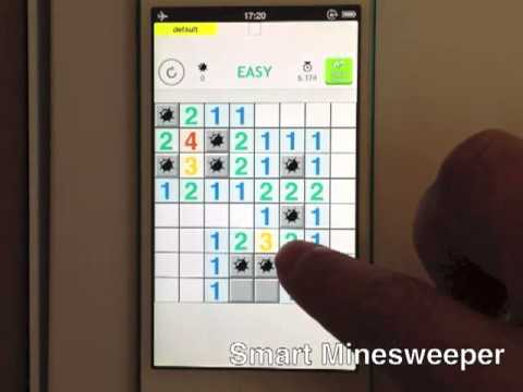 iOS free app - "Smart Minesweeper", the most easy and comfortable mine sweeper ever.