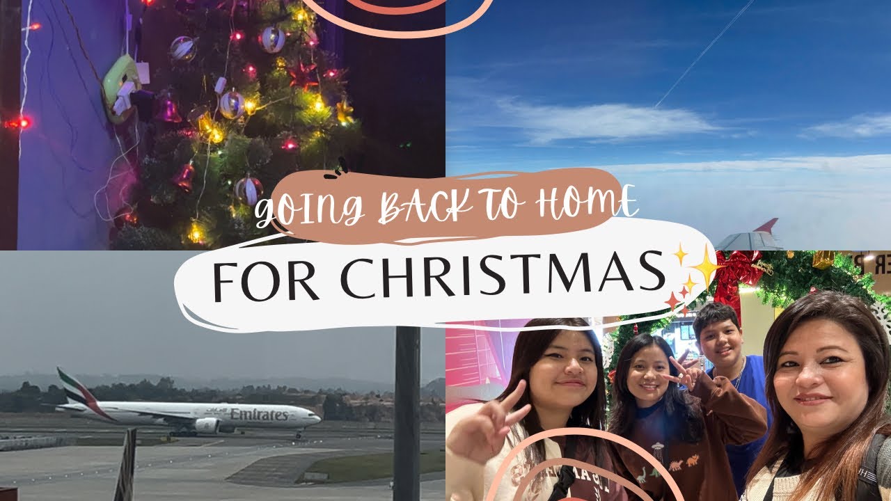 GOING BACK HOME AFTER MONTHS* | Christmas Carol celebrations.. - YouTube