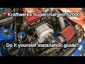 DIY - S2000 Supercharger install - Kraftwerks Kit Review & Dyno!!