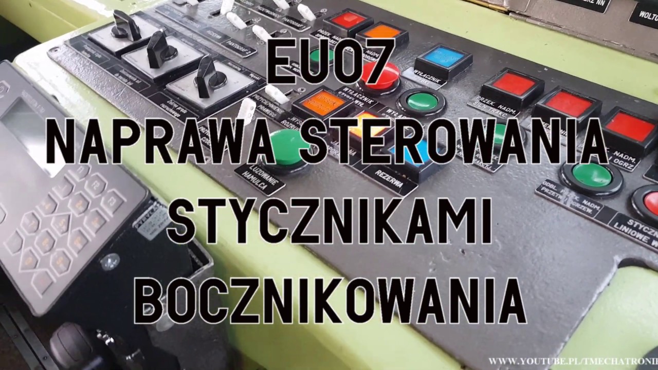 Lokomotywa EU07 - naprawa sterowania stycznikami bocznikowania
