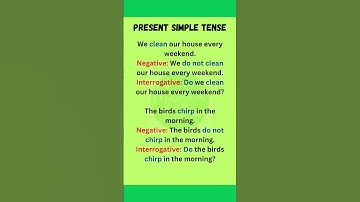 "Master Simple Present Tense Affirmative, Negative, and Interrogative Sentences"