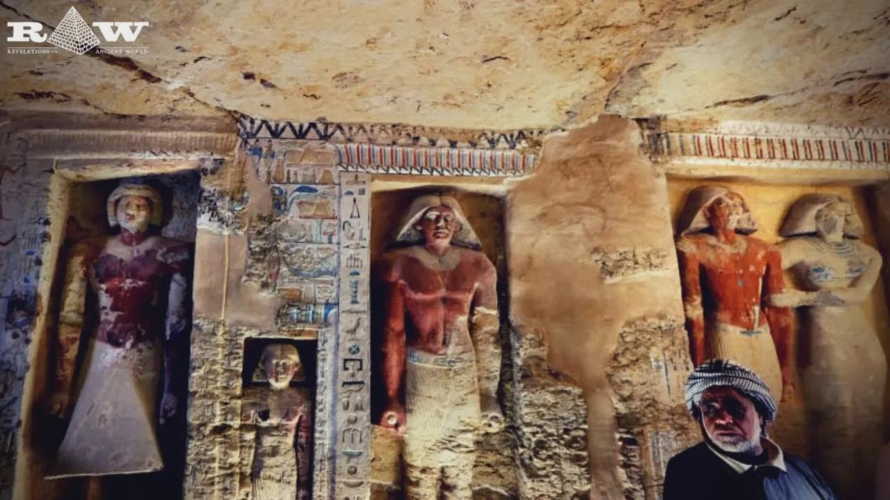 4,400-Year-Old Egyptian Tomb Discovered Completely Intact! - YouTube