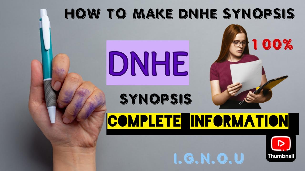 HOW TO MAKE DNHE SYNOPSIS | 2023-24 | DNHE SYNOPSIS |  ENGLISH LANGUAGE |