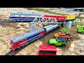 Model Railway Eps 9 - Amazing Diesel Locomotive With Container Wagon - Powerful Diesel Locomotive