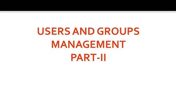 9. Linux Commands For User and Group Management Part-2