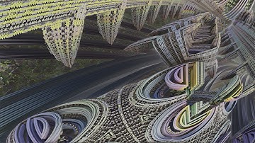 3d mandelbulb fractal fly through and music by RecursiveIdentity