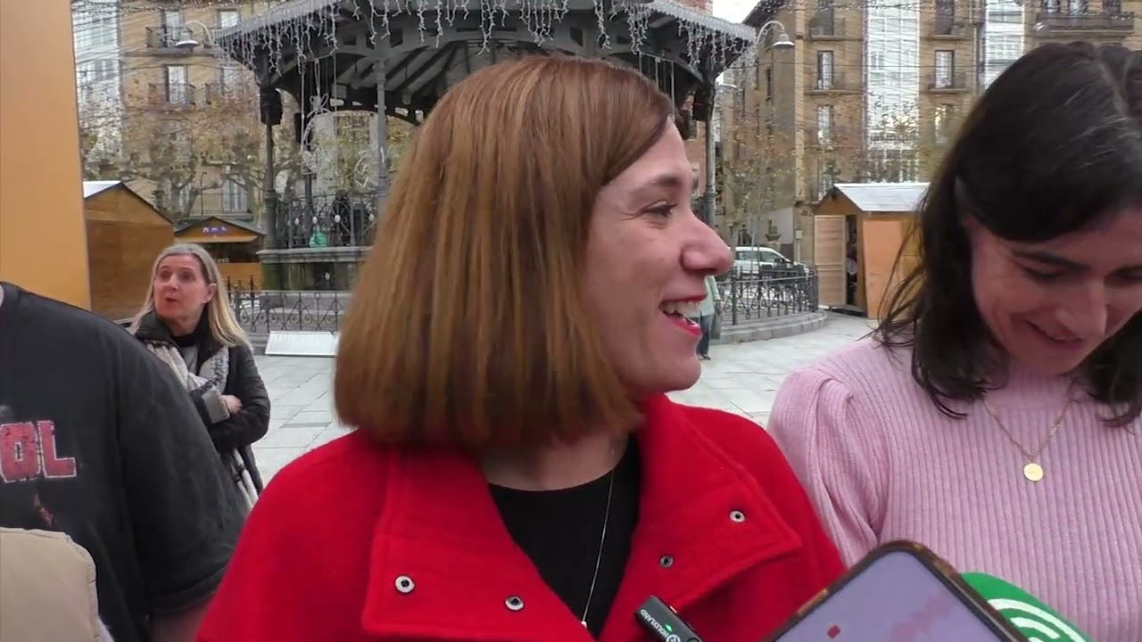 EL MERCADO DE NAVIDAD DE IRUN ACOGE EN LA PLAZA DEL ENSANCHE A COMERCIOS DE IRUN Y ARTESANÍA LOCAL