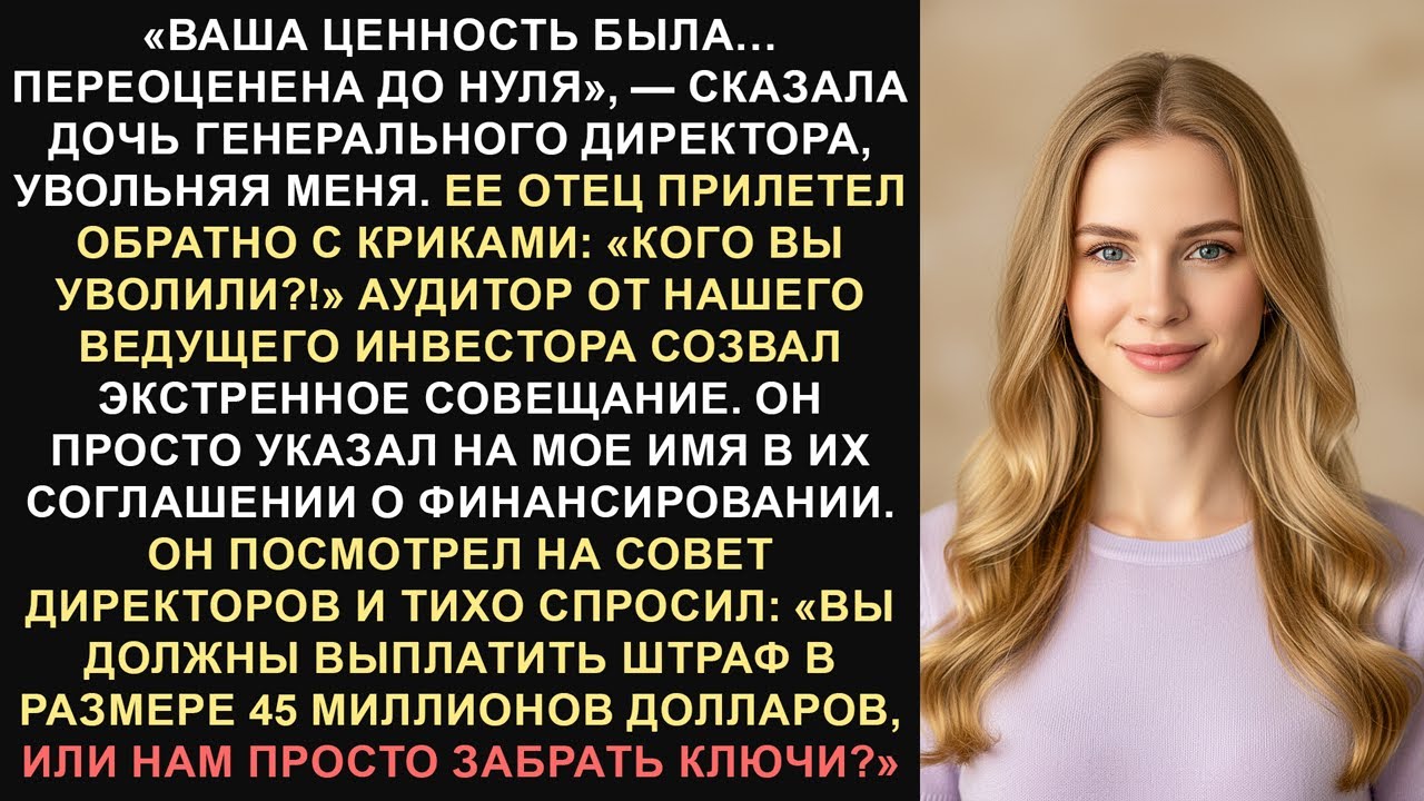Уволили как «расходный материал»? Пункт в договоре с инвесторами на 45 миллионов долларов, который..