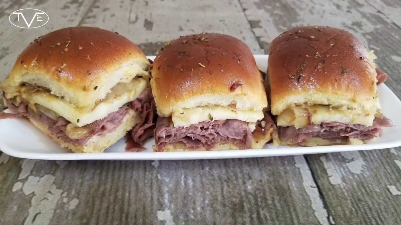 Cabot Horseradish Roast Beef Sliders Recipe Episode 548 Youtube