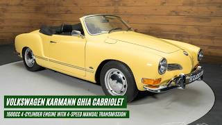 Volkswagen Karmann Ghia Cabriolet | Extensively Restored | 1971 -VIDEO- www.ERclassics.com @Erclassics-cars
