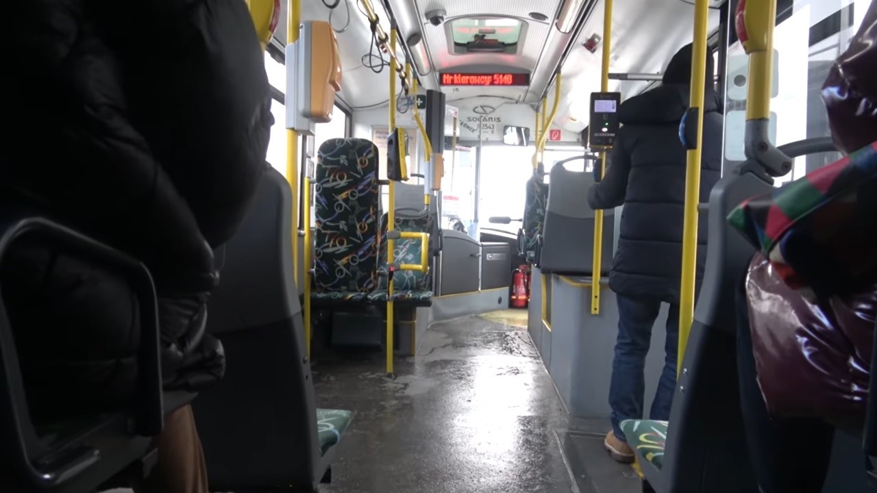 Bus Ride, Gdańsk, Poland 🚍154 from Toruńska to Jana z Kolna Bus Terminus