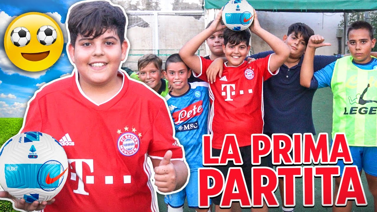 ⚽️ LA PRIMA PARTITA di CALCIO di CHRISTIAN DOPO 6 MESI...Sarà forte?