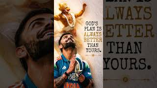 believe in god's plan #god #ytshorts #shorts #viratkohli