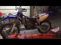 How to cold start and hot start a YZ250F in 6 min FULL detailed video!