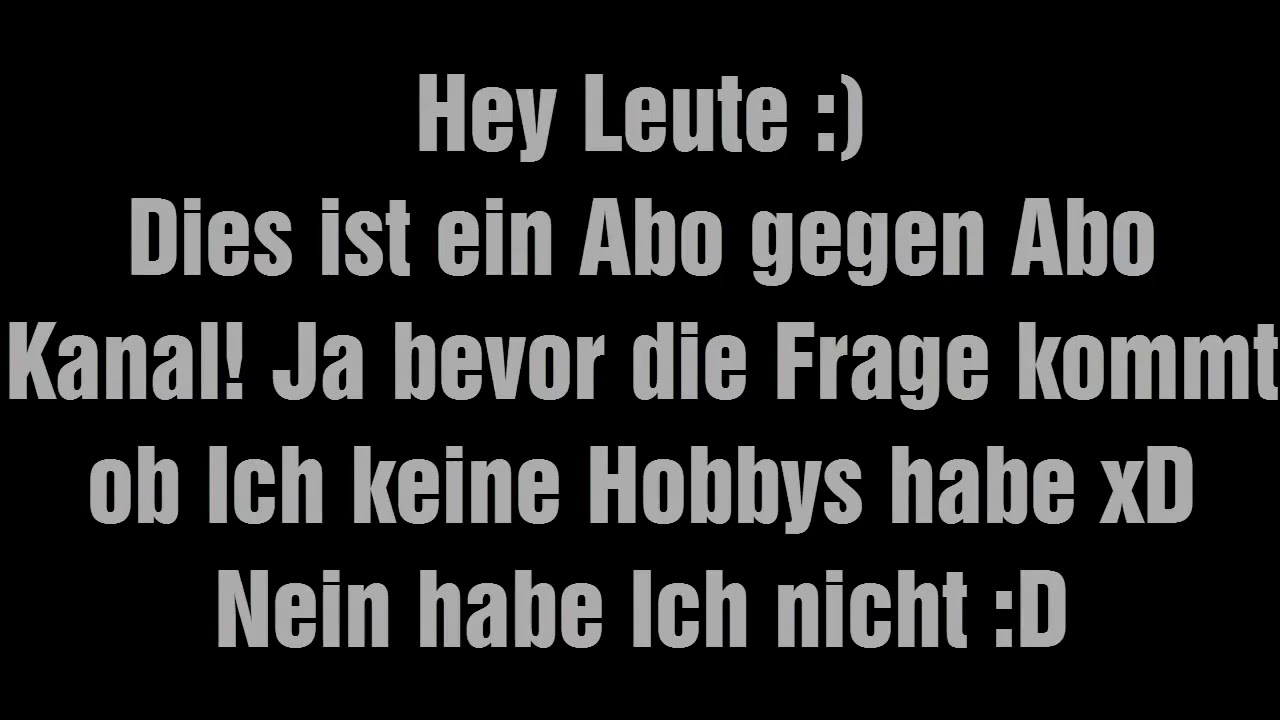 Abo Gegen Abo Youtube