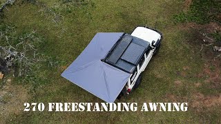 DRIFTA STOCKTON 270 FREESTANDING AWNING DEMO