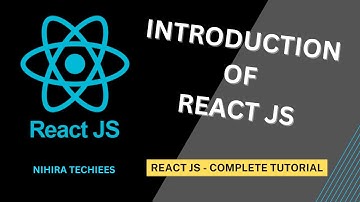 React JS Tutorial - part #1 (Introduction + basic overview of react application)