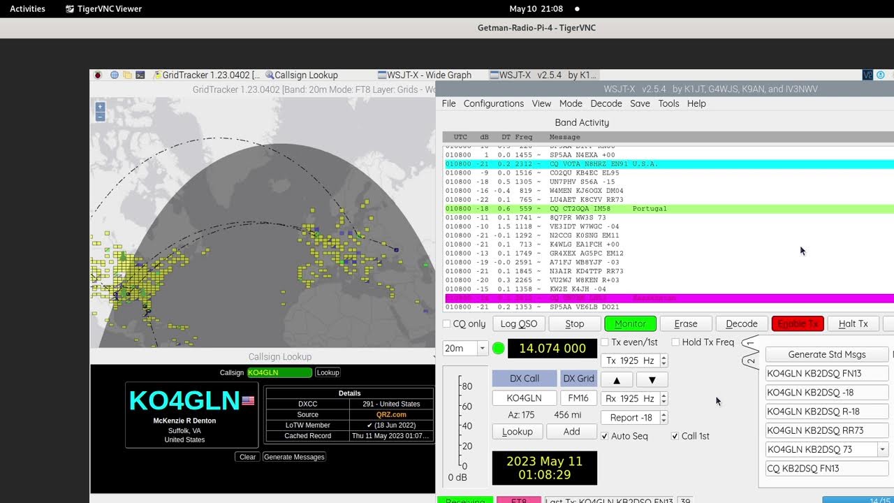 Wednesday Night Live Amateur Radio FT4/FT8 in Rochester, NY Live Stream 5/10/2023