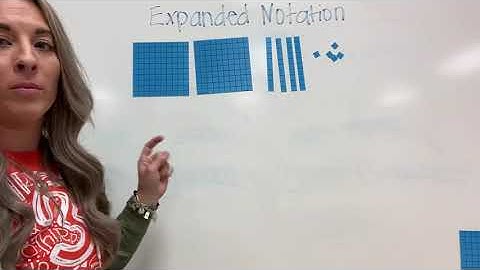 Expanded notation, 3rd grade