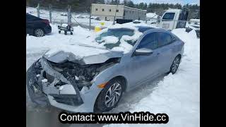 Vin 2Hgfc2F71Jh536357 - 2018 Honda Civic- Ex