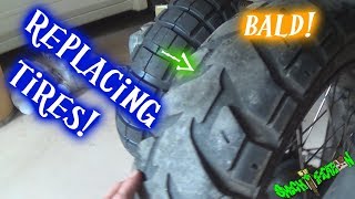 Mounting Shinko 804-805 dual sport adventure tires - 2013 BMW F800GS