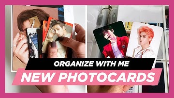 organizing new kpop photocards #7 ★ ateez, nct 127, astro + more!