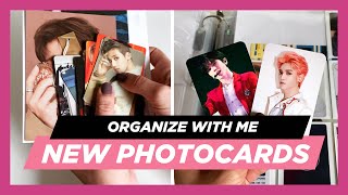 organizing new kpop photocards #7 ★ ateez, nct 127, astro + more!