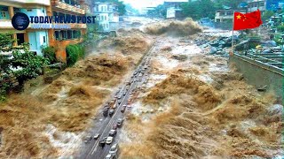 China is Sinking, 270 Million People are in danger! china flood today