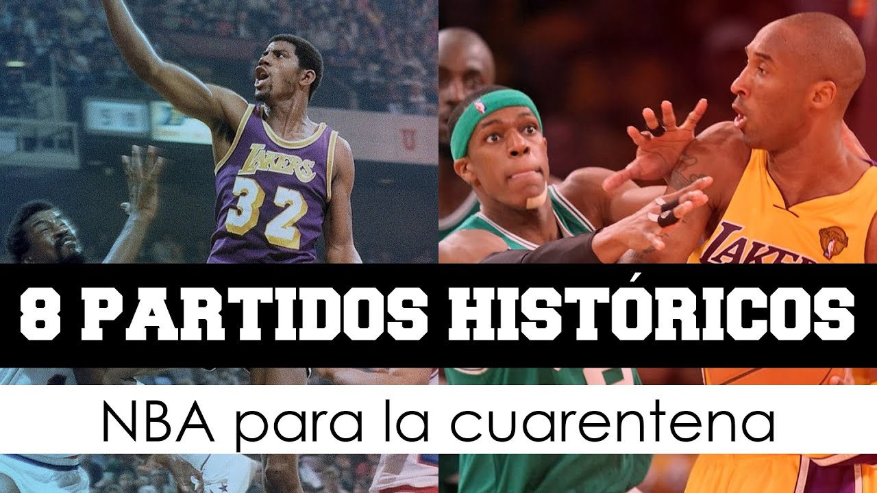 👀 MEJORES PARTIDOS NBA de la HISTORIA (1) | LAKERS, JORDAN... - YouTube