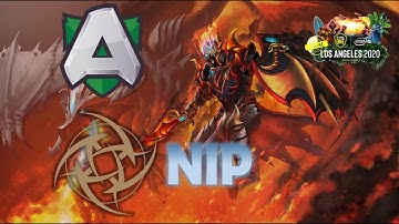 Alliance vs NiP - ESL One Los Angeles 2020 Online Dota 2 Highlights