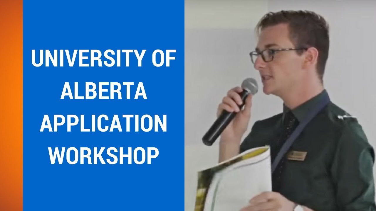 University of Alberta Application YouTube