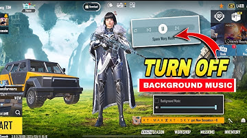 How To Turn Off BGMI Lobby Music | BGMI Me Music Kaise Band Kare | Lobby Music Off Setting Pubg