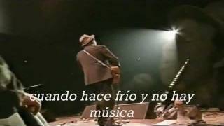 Video thumbnail of "tom waits- hold on (subtitulos en español)"