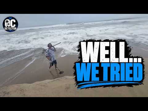 Thumbnail for Beach Metal Detecting During a Hurricane w/ Monterey Magnet Man