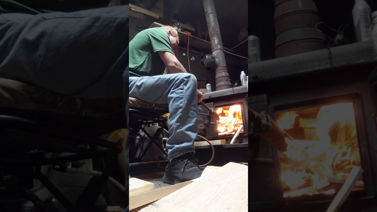 How to start a fire in your wood stove. GUARANTEED!!! YouTube