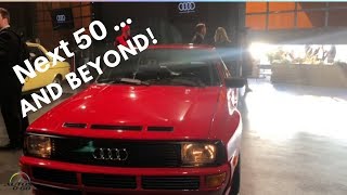 Audi 50th Anniversary celebration in USA with  Mark Del Rosso, President, Audi of America