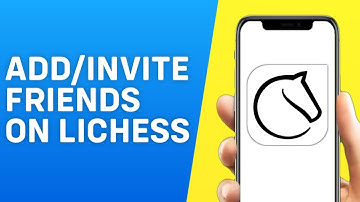 How to Add Friends on Lichess Mobile App | Invite